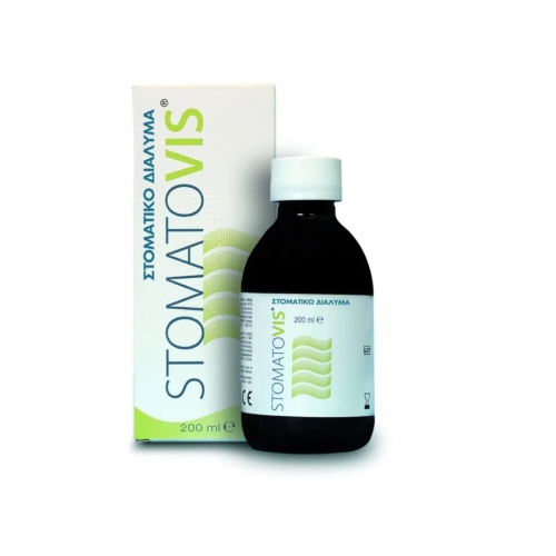 PharmaQ Stomatovis Mouthwash Αντιμικροβιακό Στοματικό Διάλυμα, 200 ml
